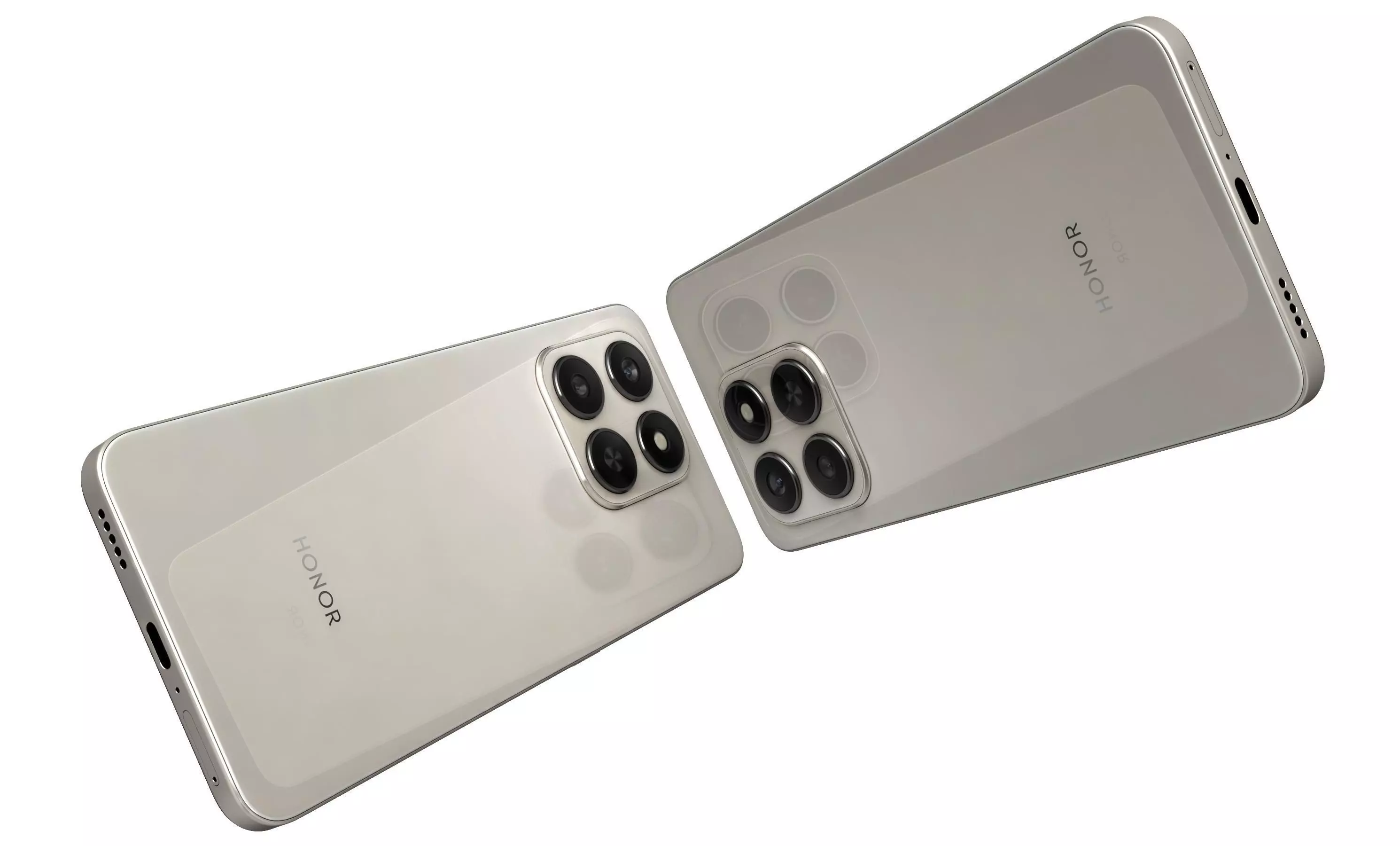 HONOR 400 Smart 5G Desert Gold 3D model_5