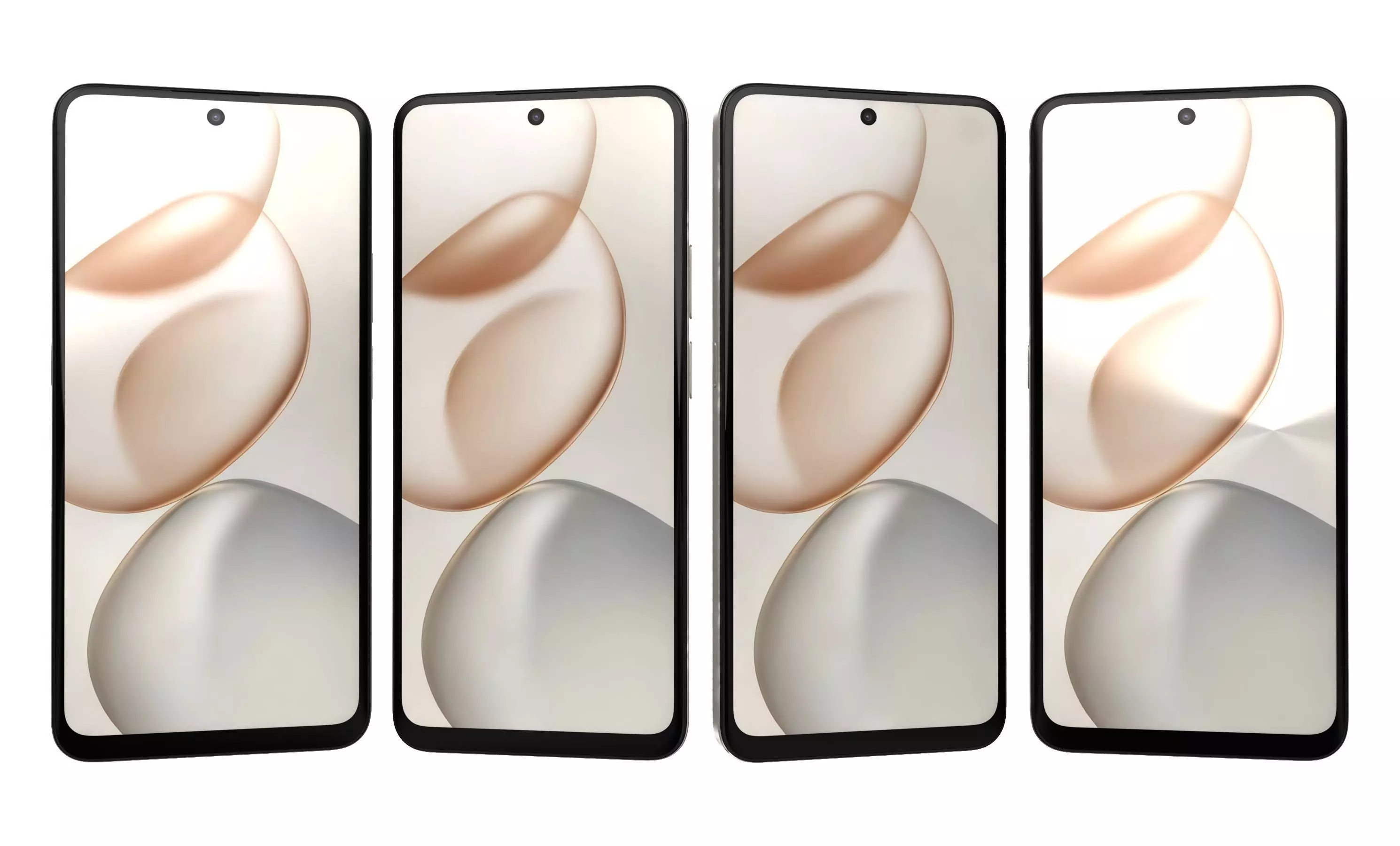 HONOR 400 Smart 5G Desert Gold 3D model_12