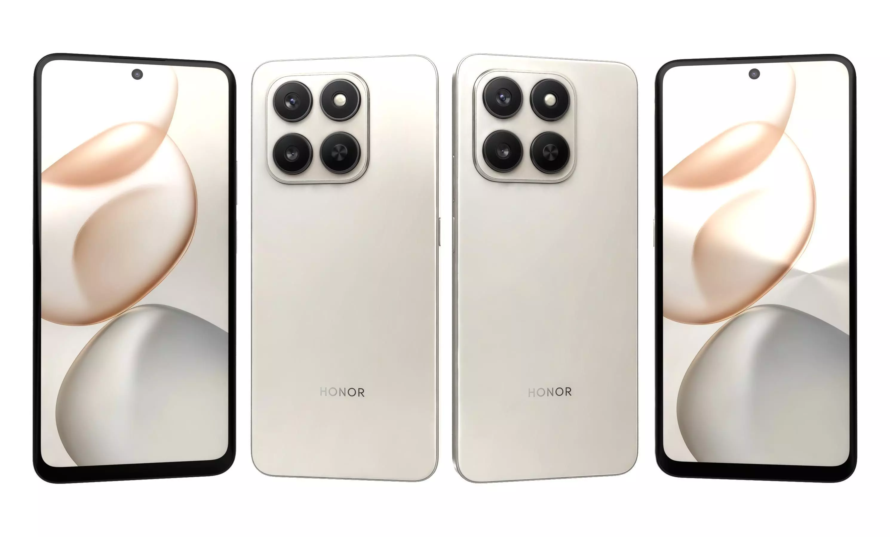 HONOR 400 Smart 5G Desert Gold 3D model_23