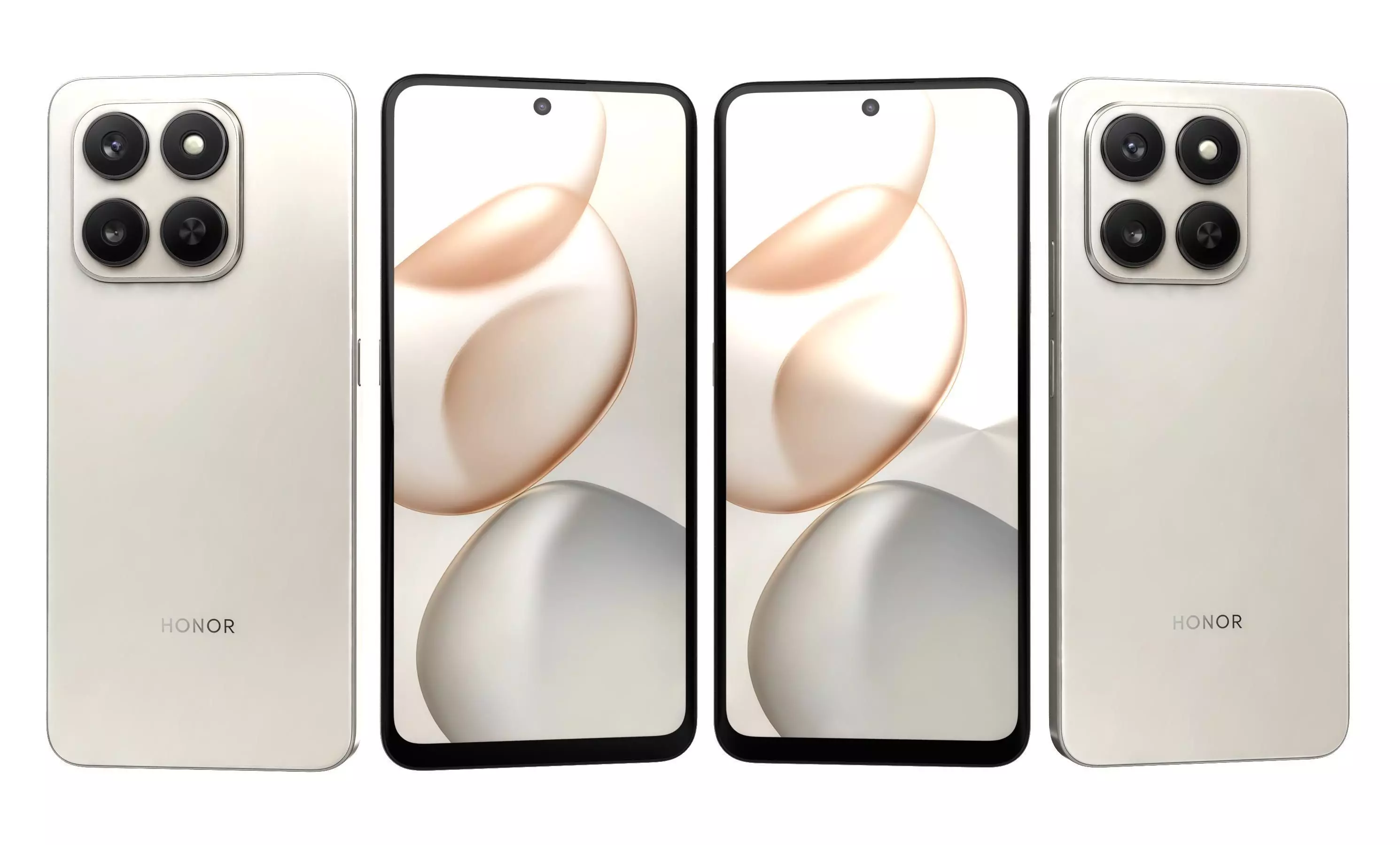 HONOR 400 Smart 5G Desert Gold 3D model_29