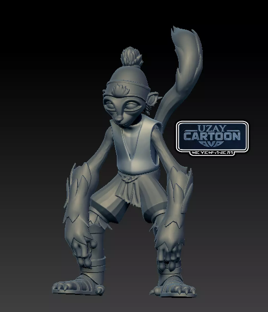 Star wars clone wars articulated   Lurmen Wag Too 3D print model_0