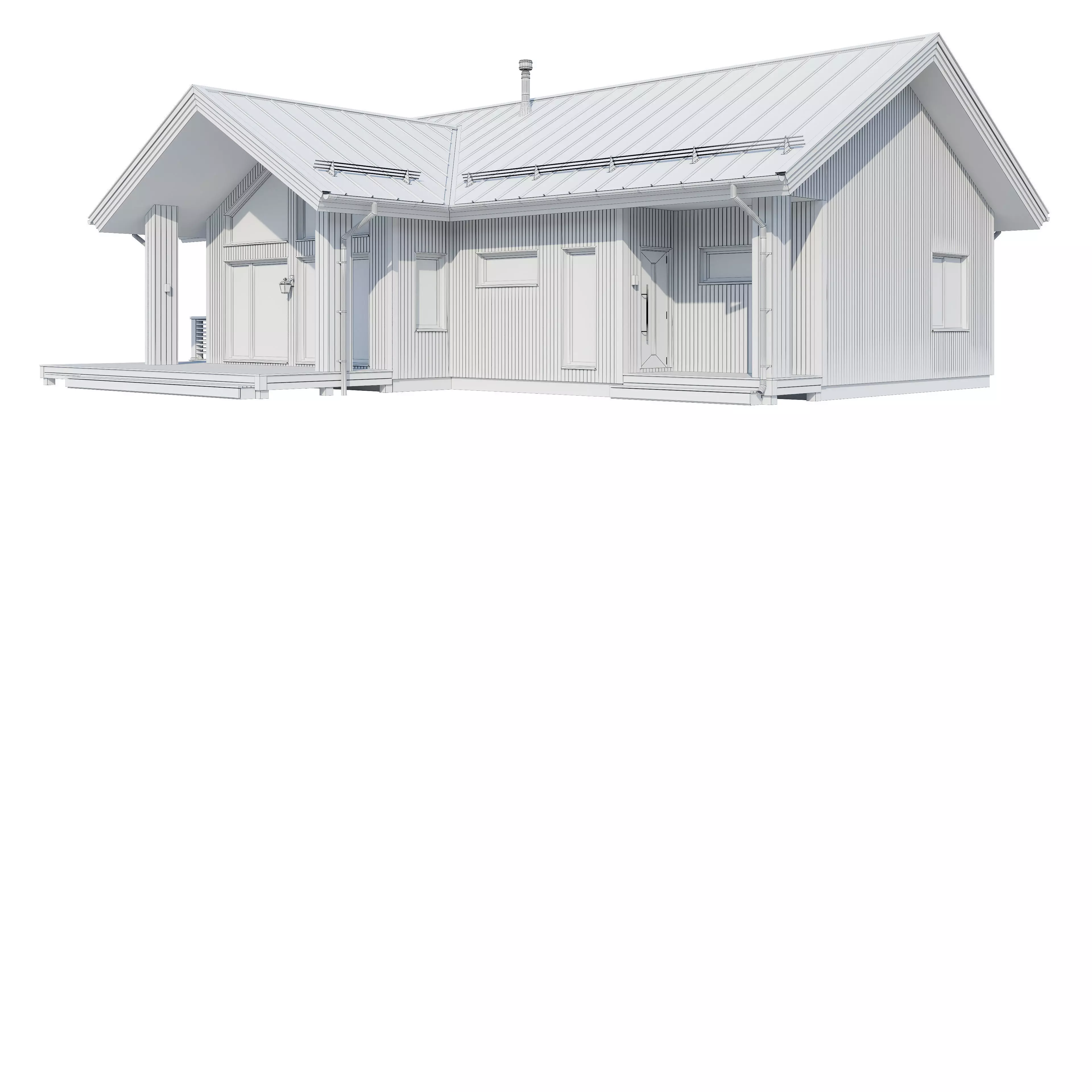 Alpine house Ramos 3D model_18