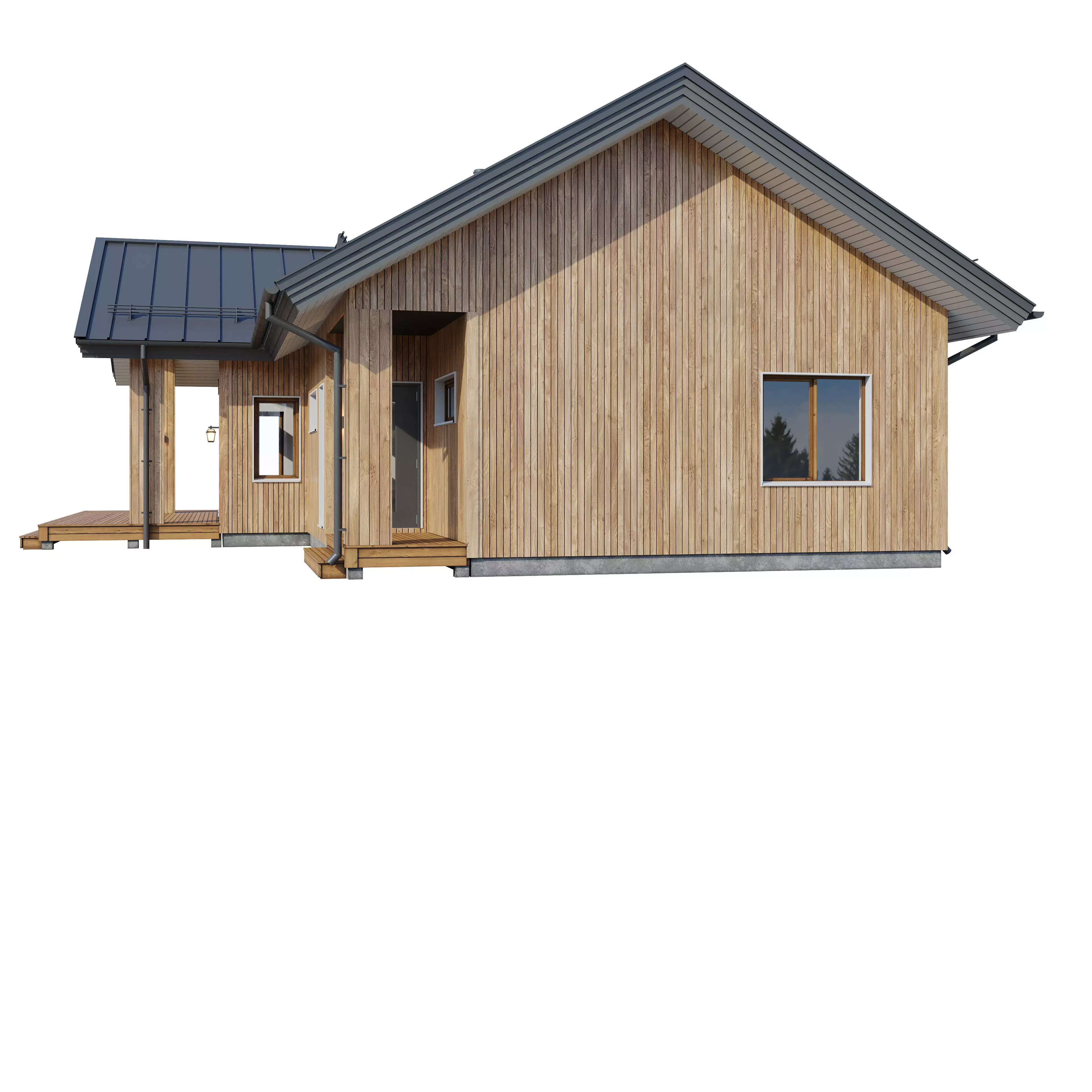 Alpine house Ramos 3D model_13