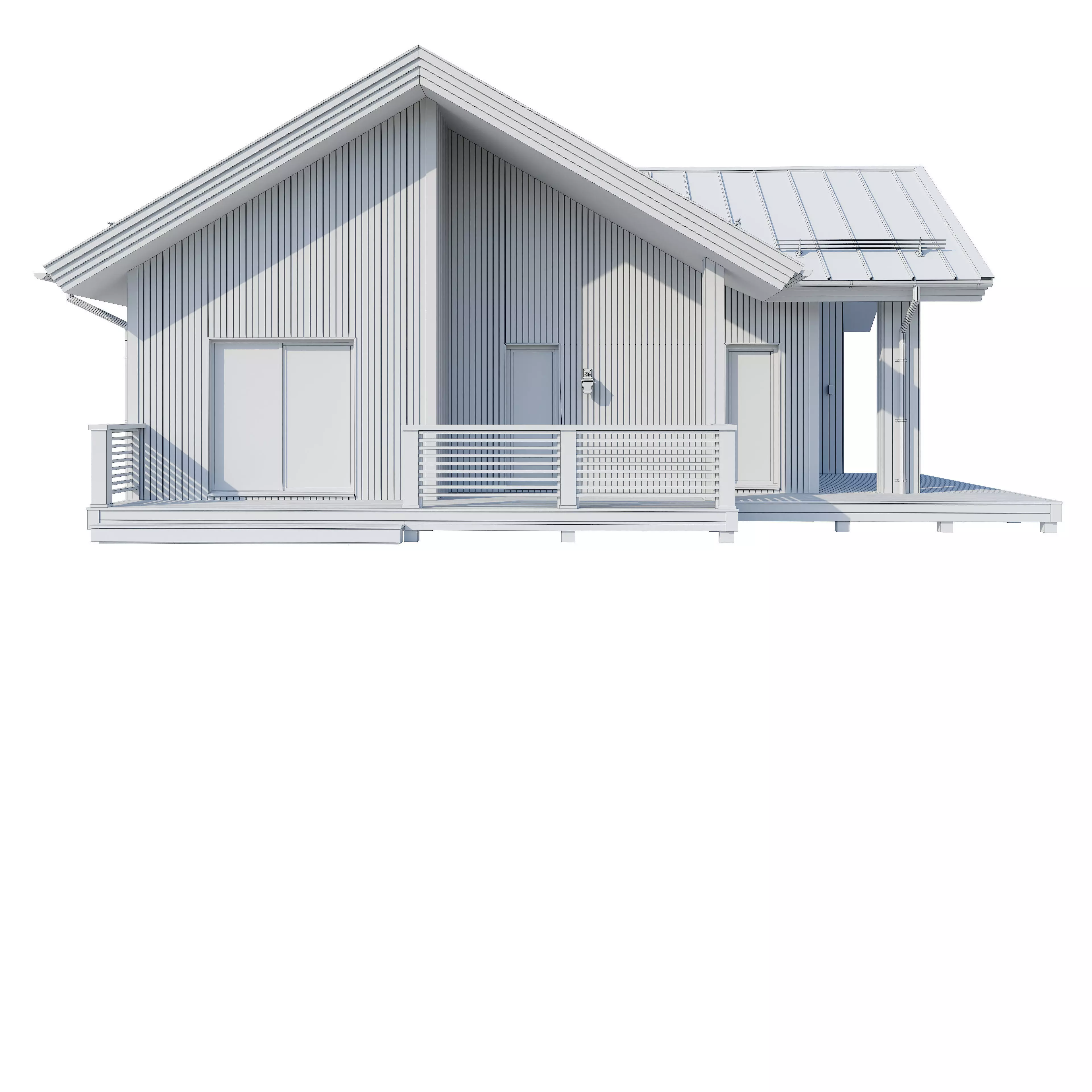 Alpine house Ramos 3D model_21