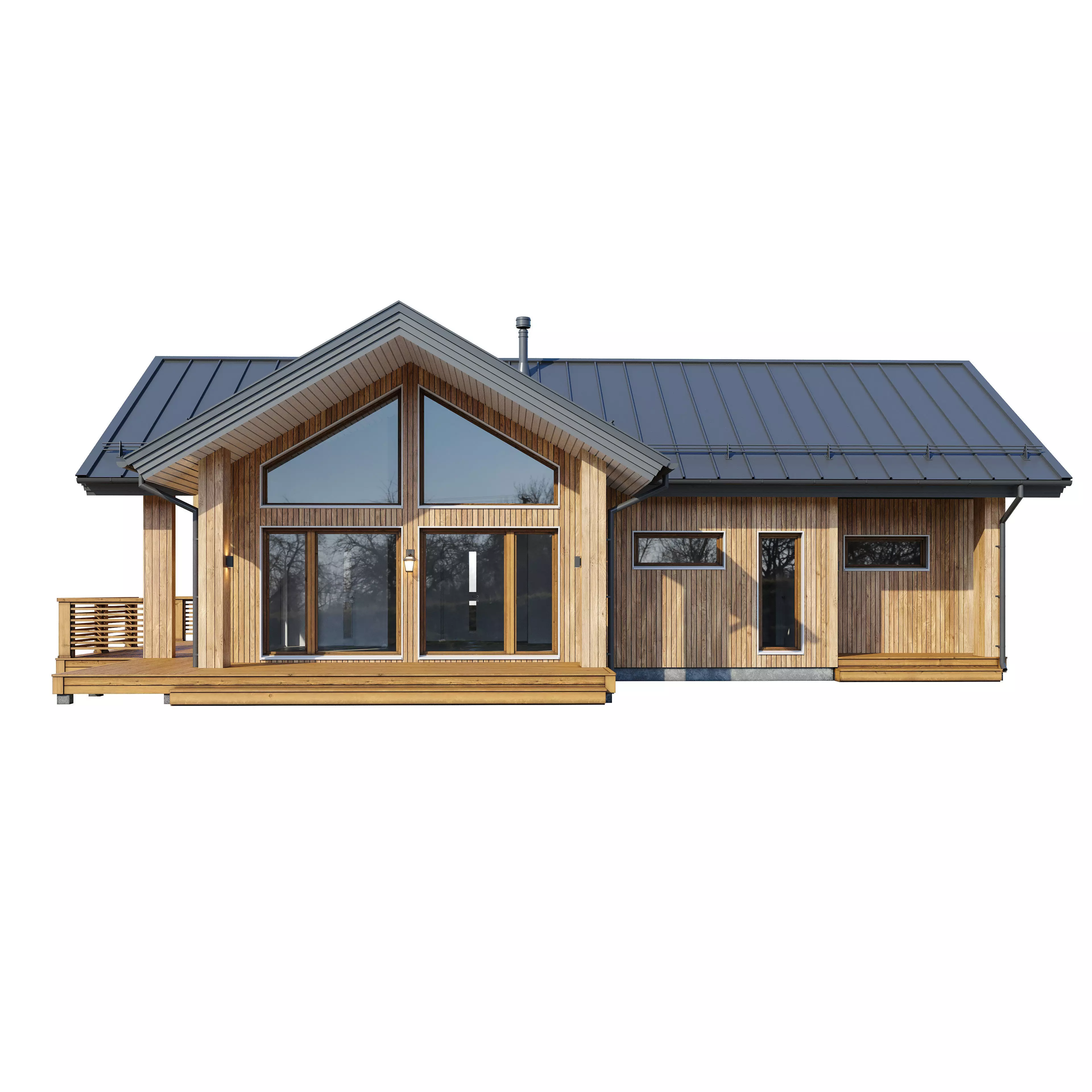 Alpine house Ramos 3D model_12