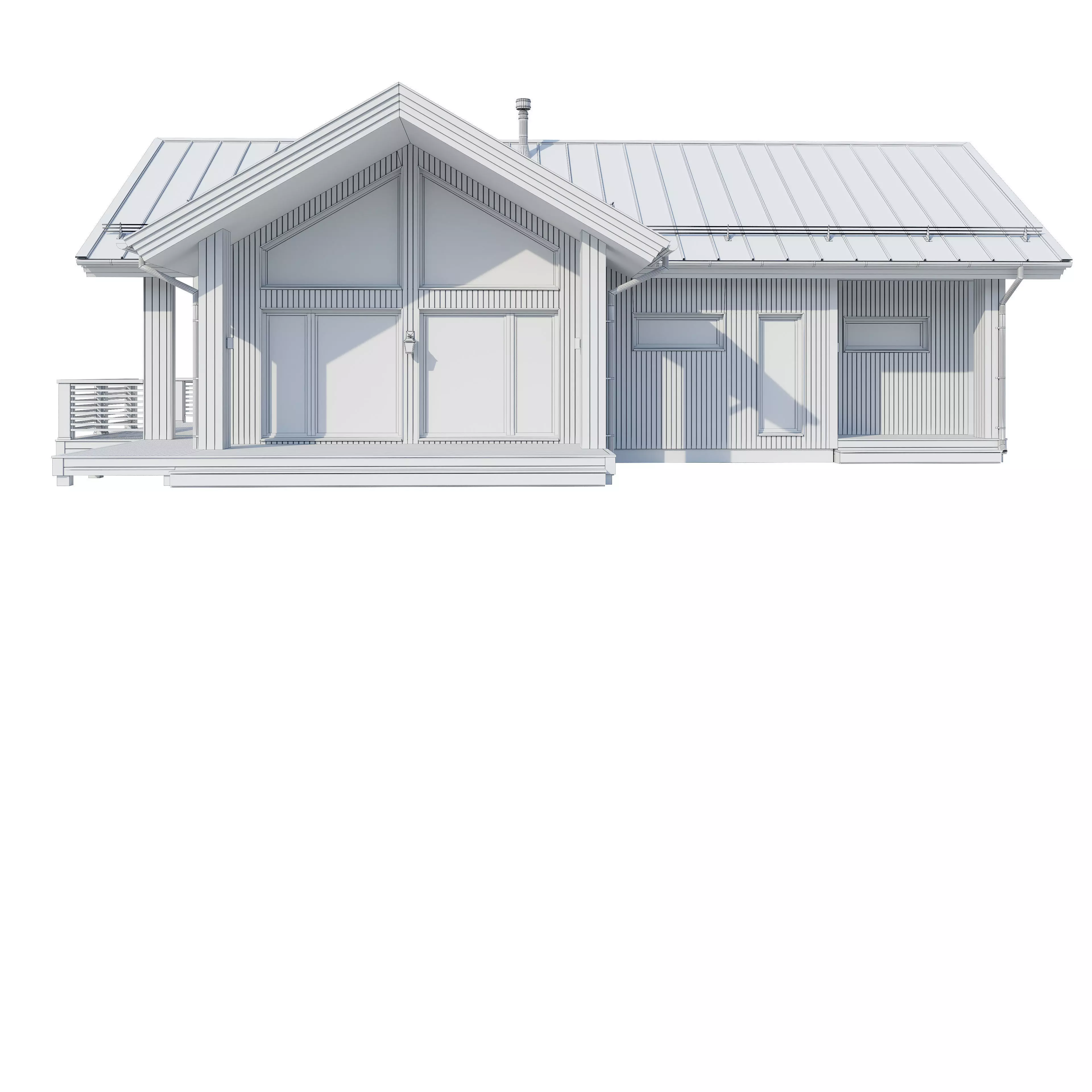 Alpine house Ramos 3D model_22