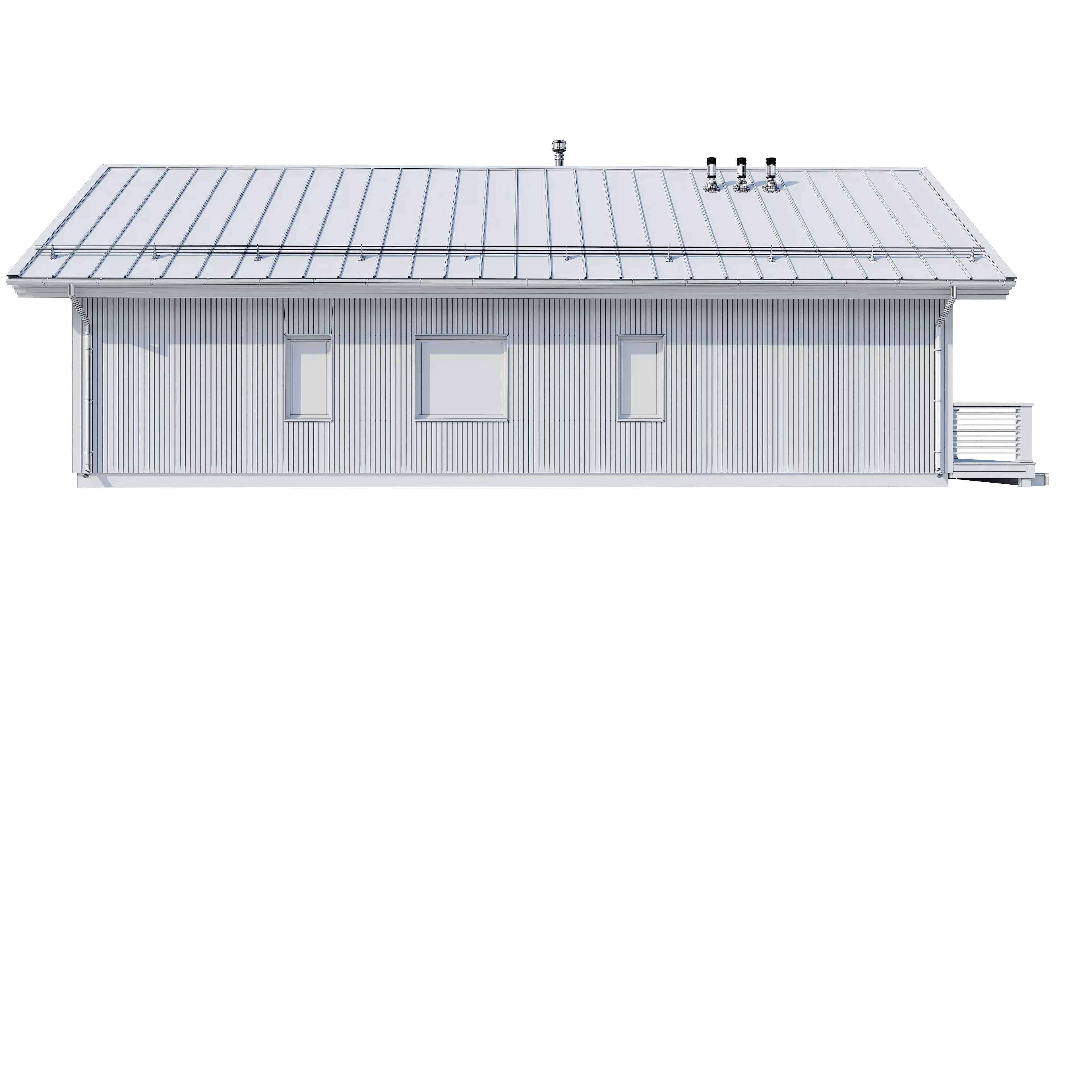 Alpine house Ramos 3D model_24