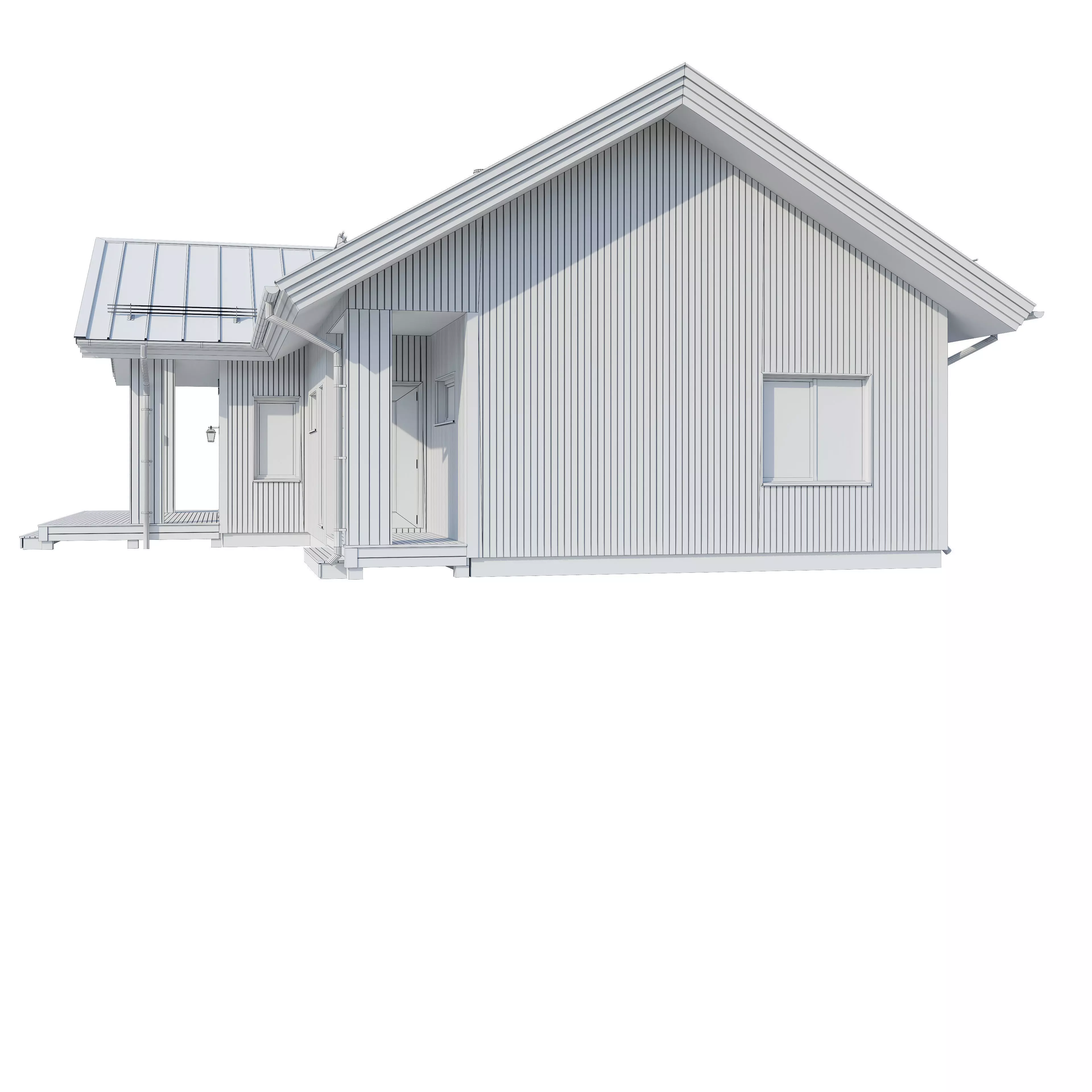 Alpine house Ramos 3D model_23