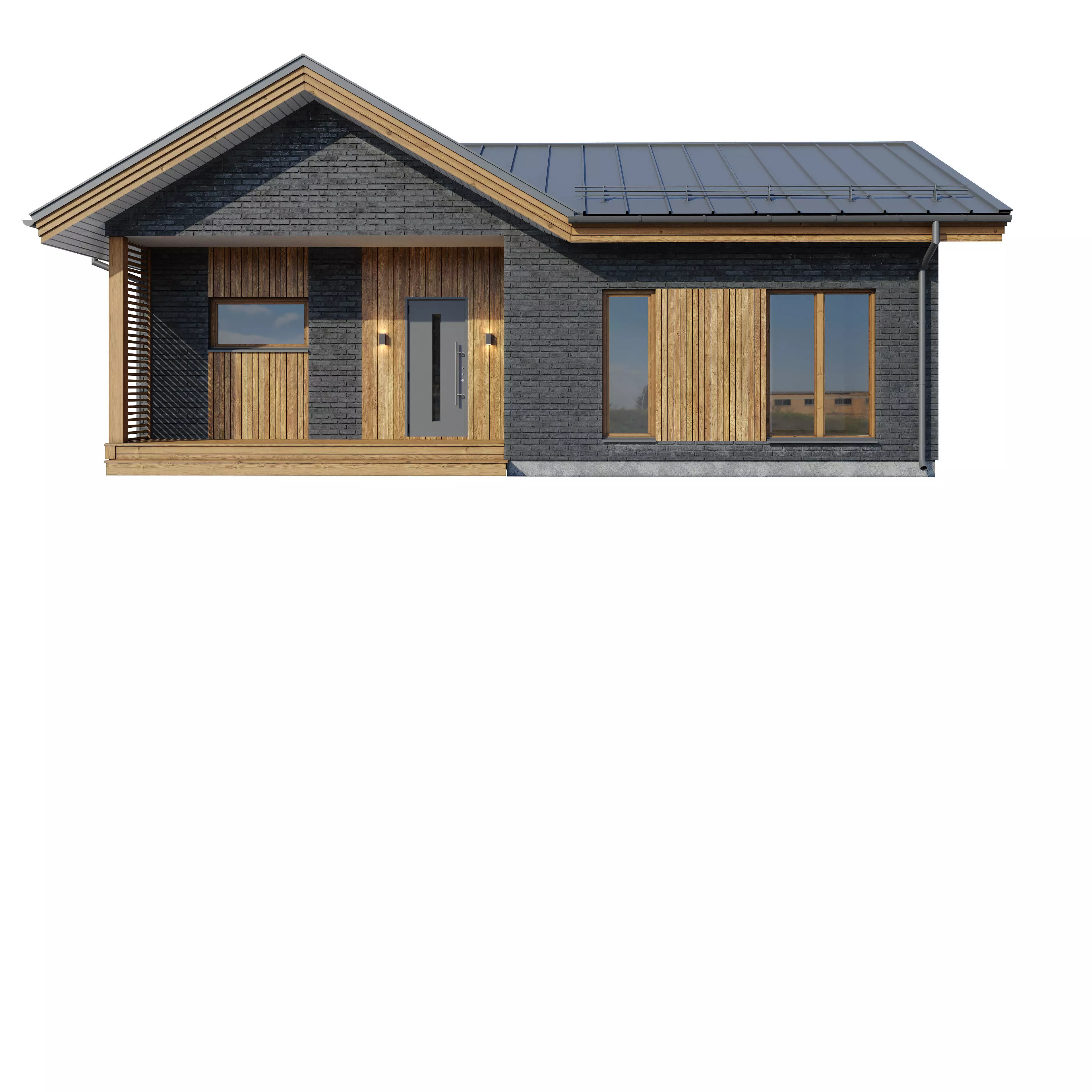 Alpine house Ansi 3D model_12