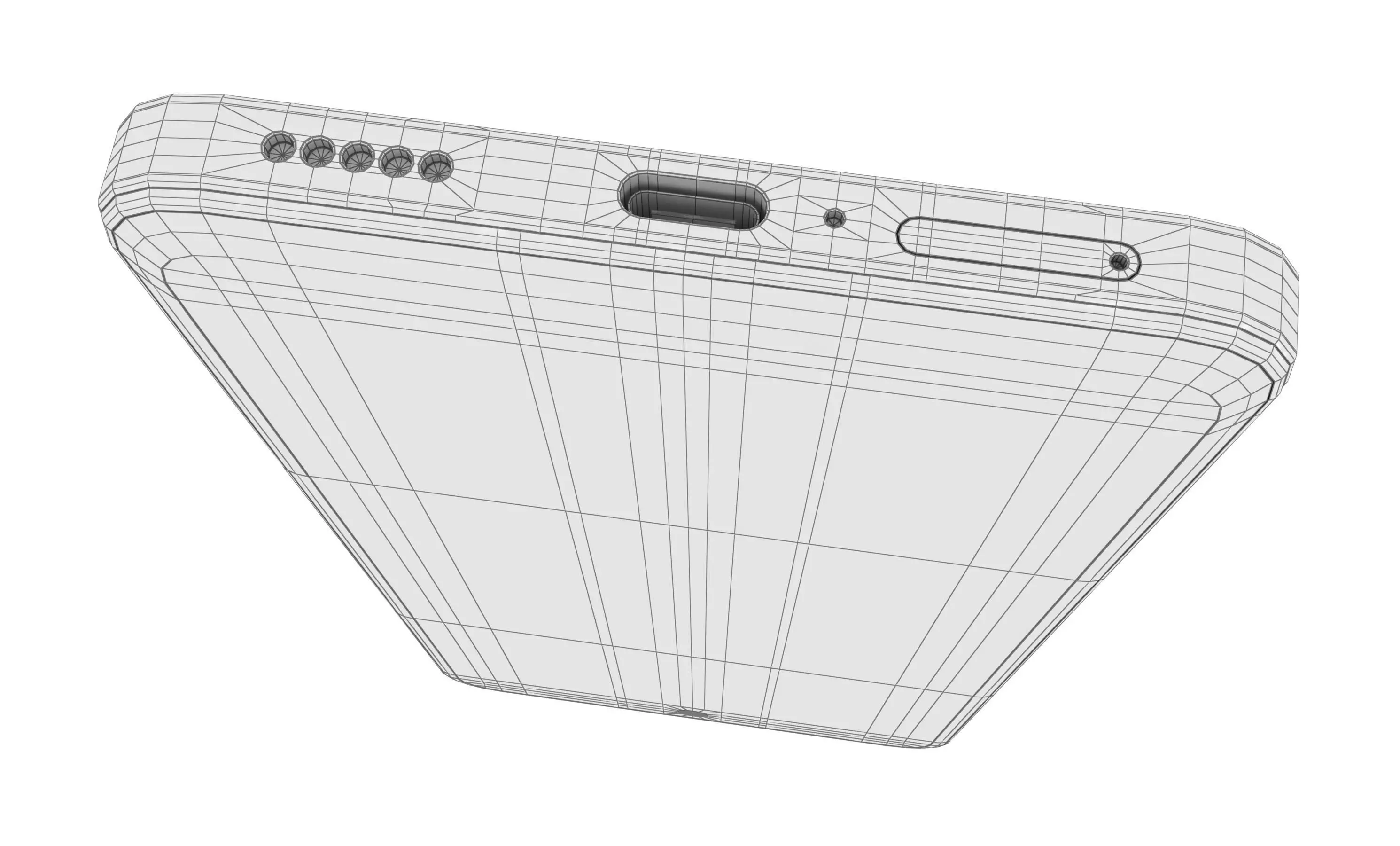 Honor 400 Smart 4G Black And Gold 3D model_9