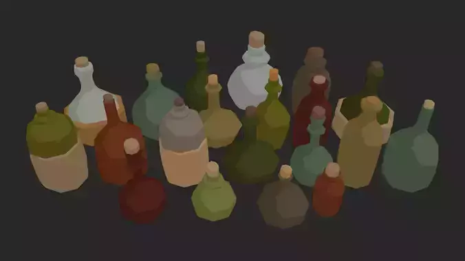 Bottles Asset Pack