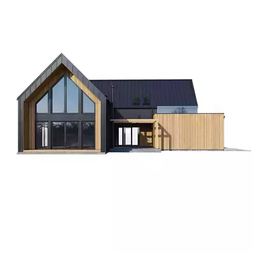 Modern house Jub 3D model 3