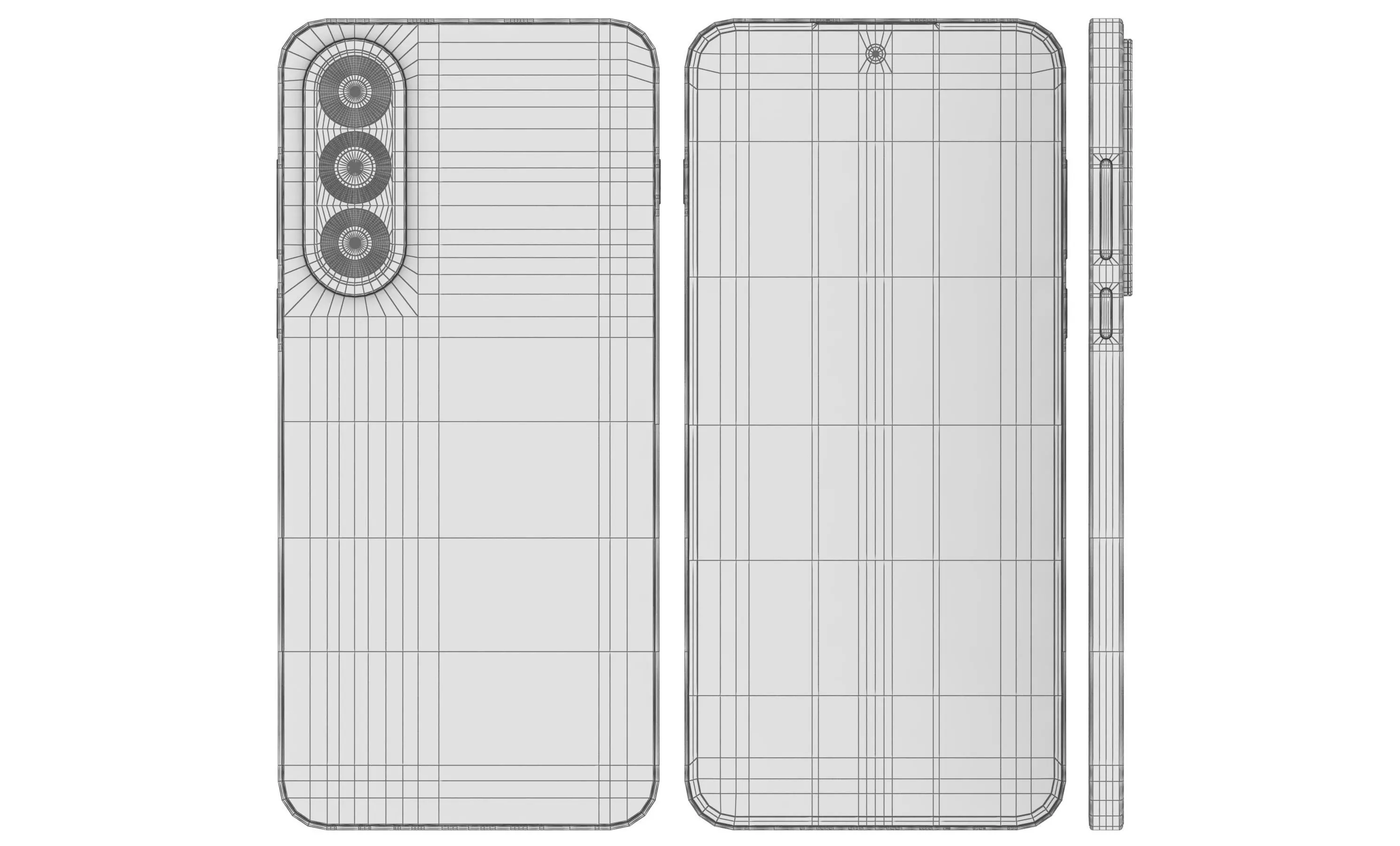 OnePlus Ace 5 Silver 3D model_14