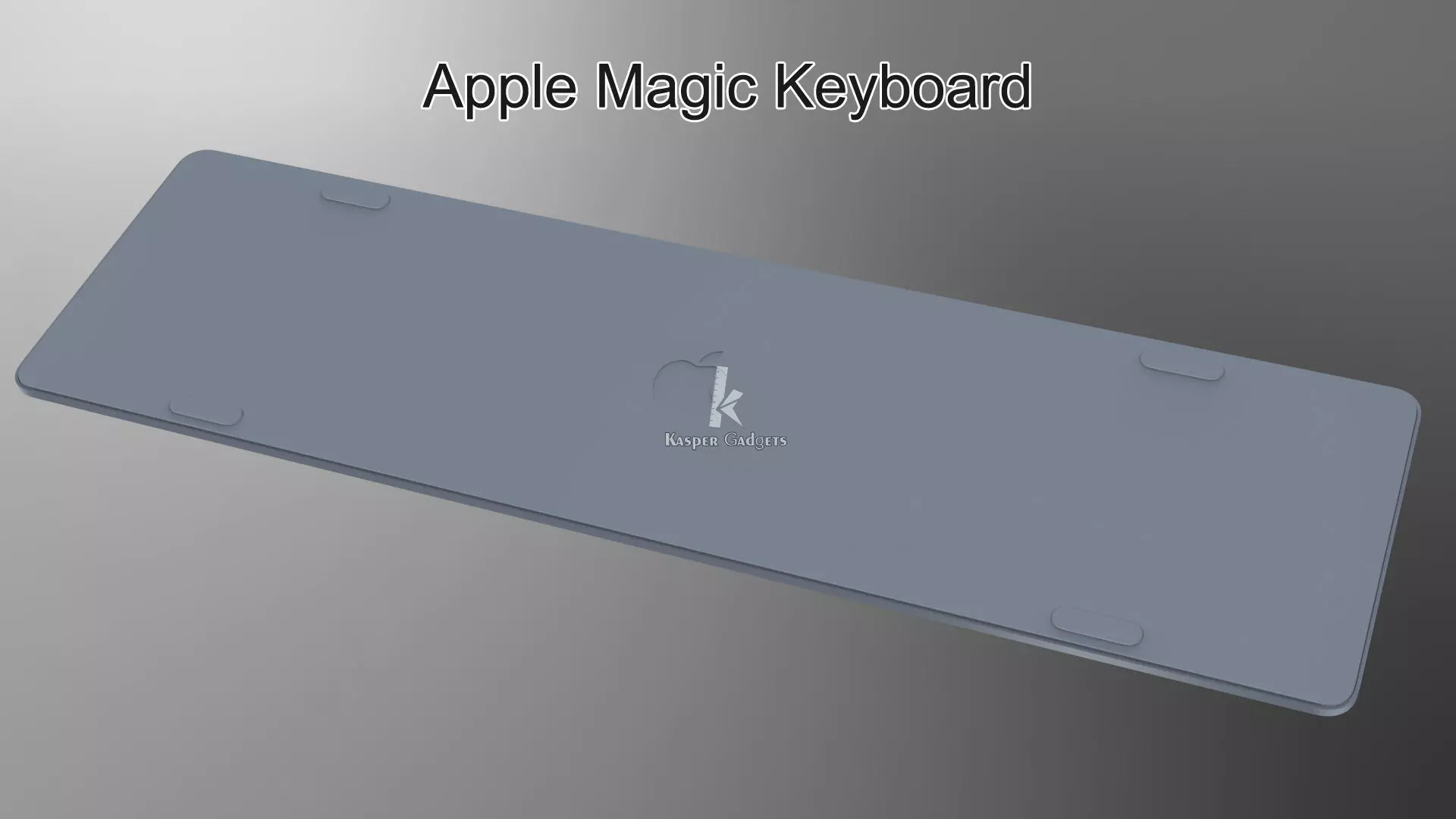 Apple Magic Keyboard with Touch ID and Numeric Keypad for Mac 3D print model_8