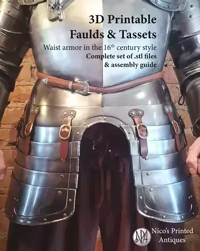 16th Century Plate Faulds and Tassets 