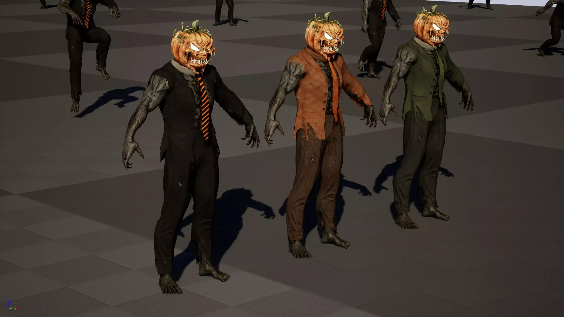 HallowMonster3 Low-poly 3D model_27