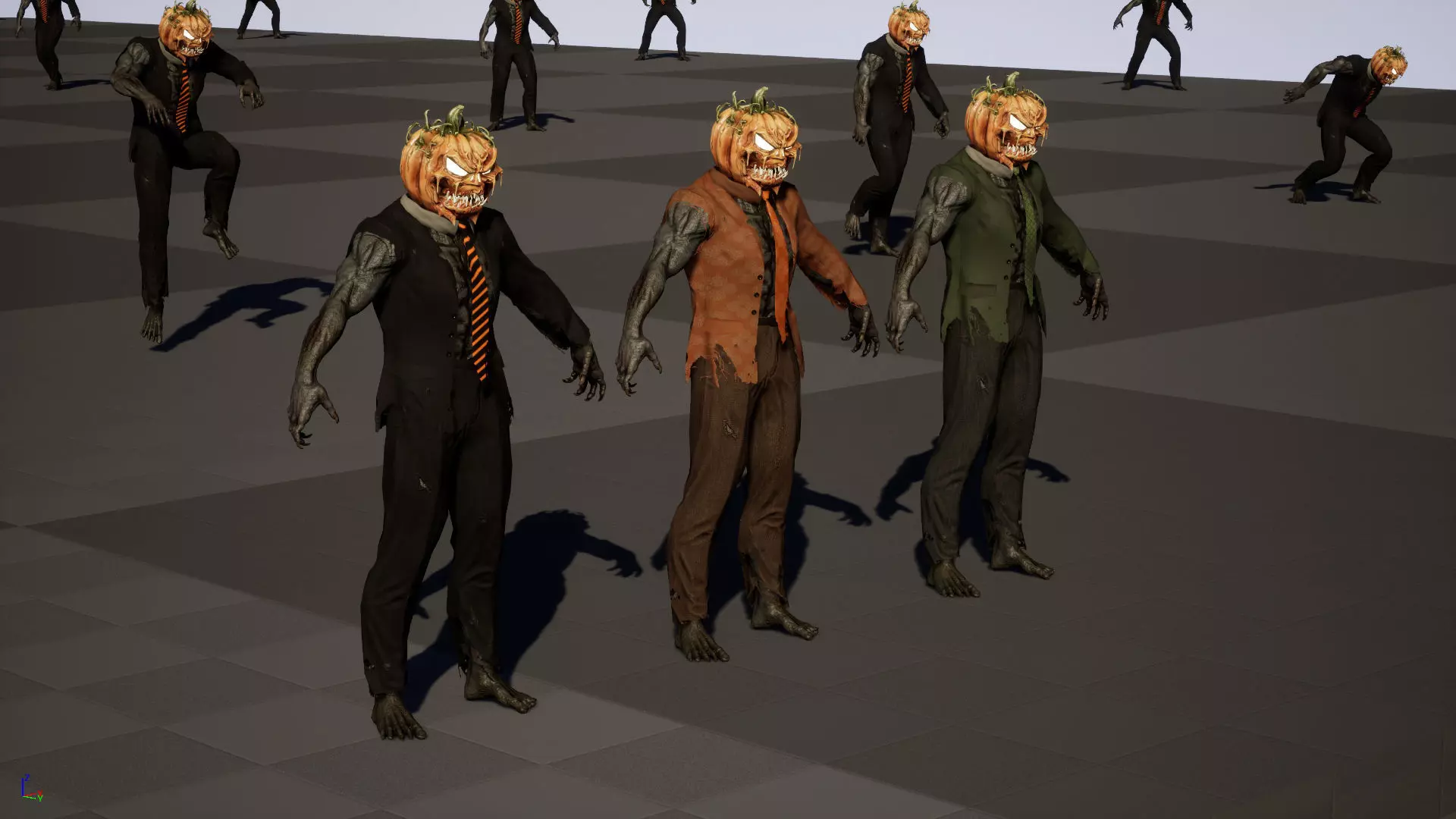 HallowMonster3 Low-poly 3D model_32