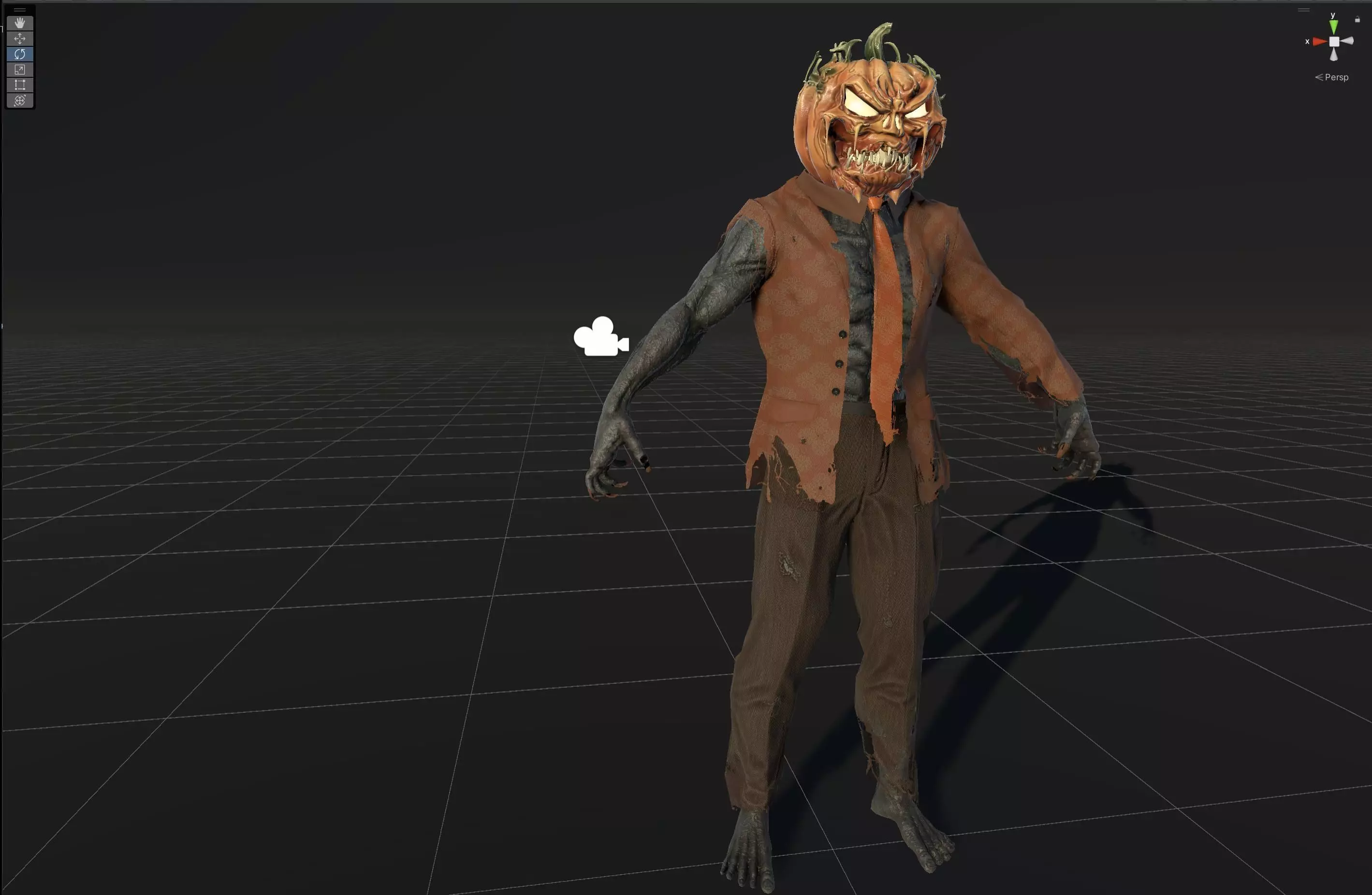 HallowMonster3 Low-poly 3D model_36