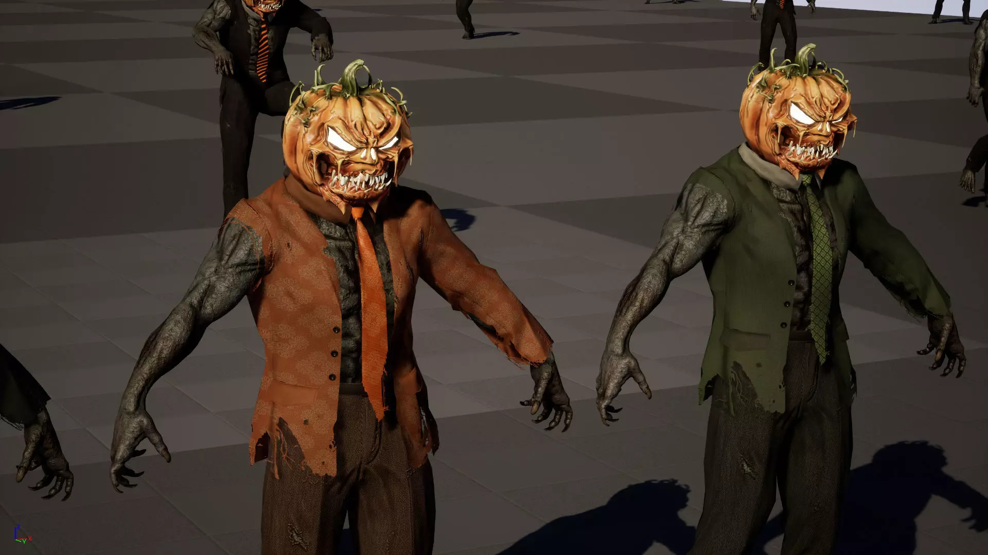 HallowMonster3 Low-poly 3D model_29