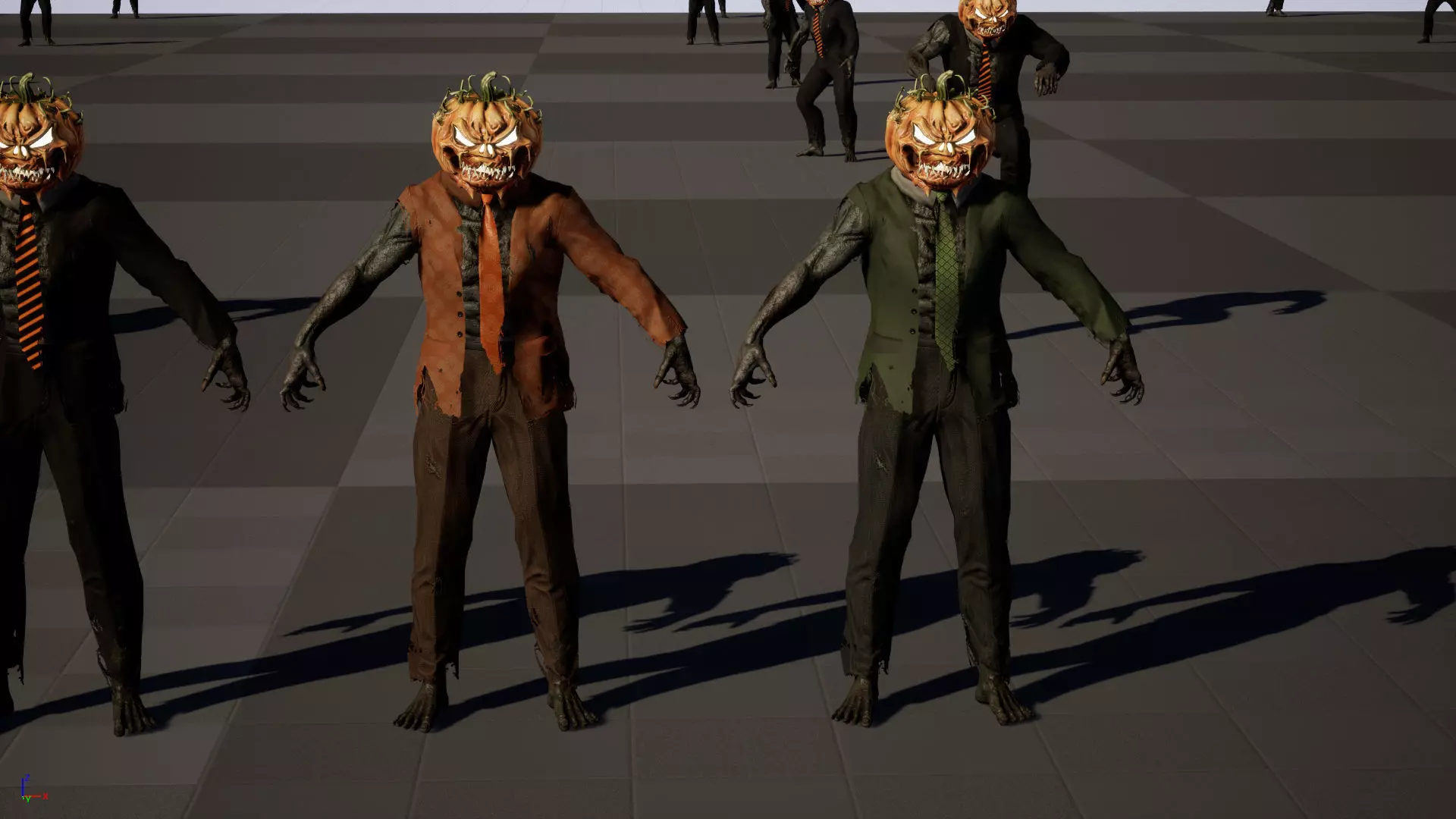 HallowMonster3 Low-poly 3D model_30