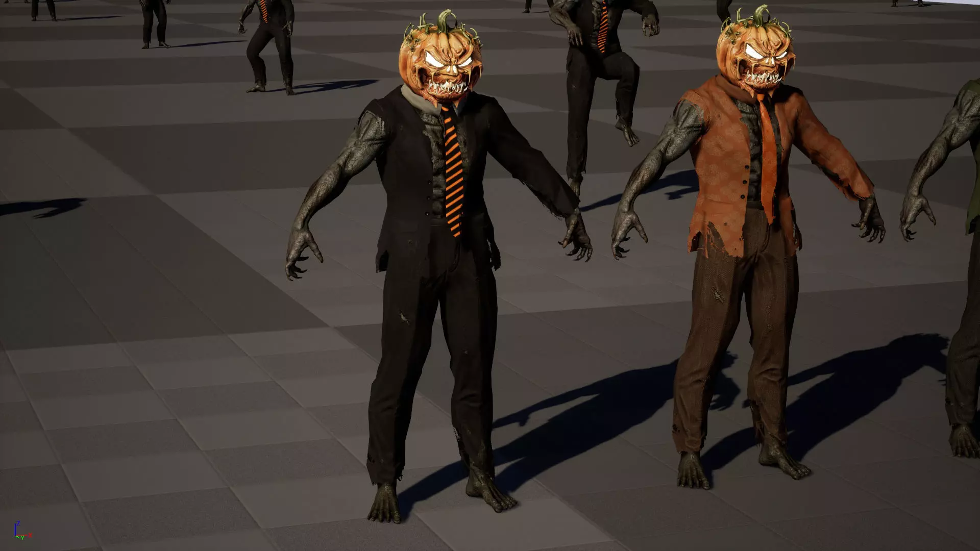 HallowMonster3 Low-poly 3D model_31