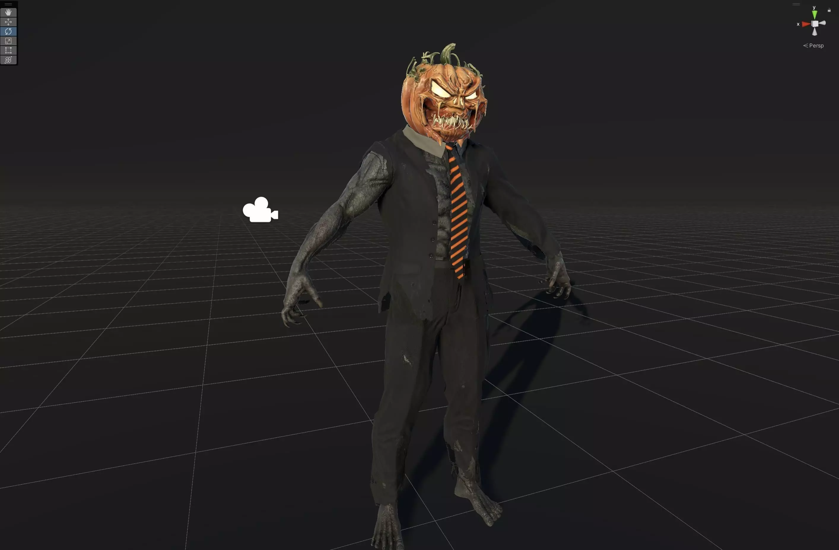 HallowMonster3 Low-poly 3D model_35