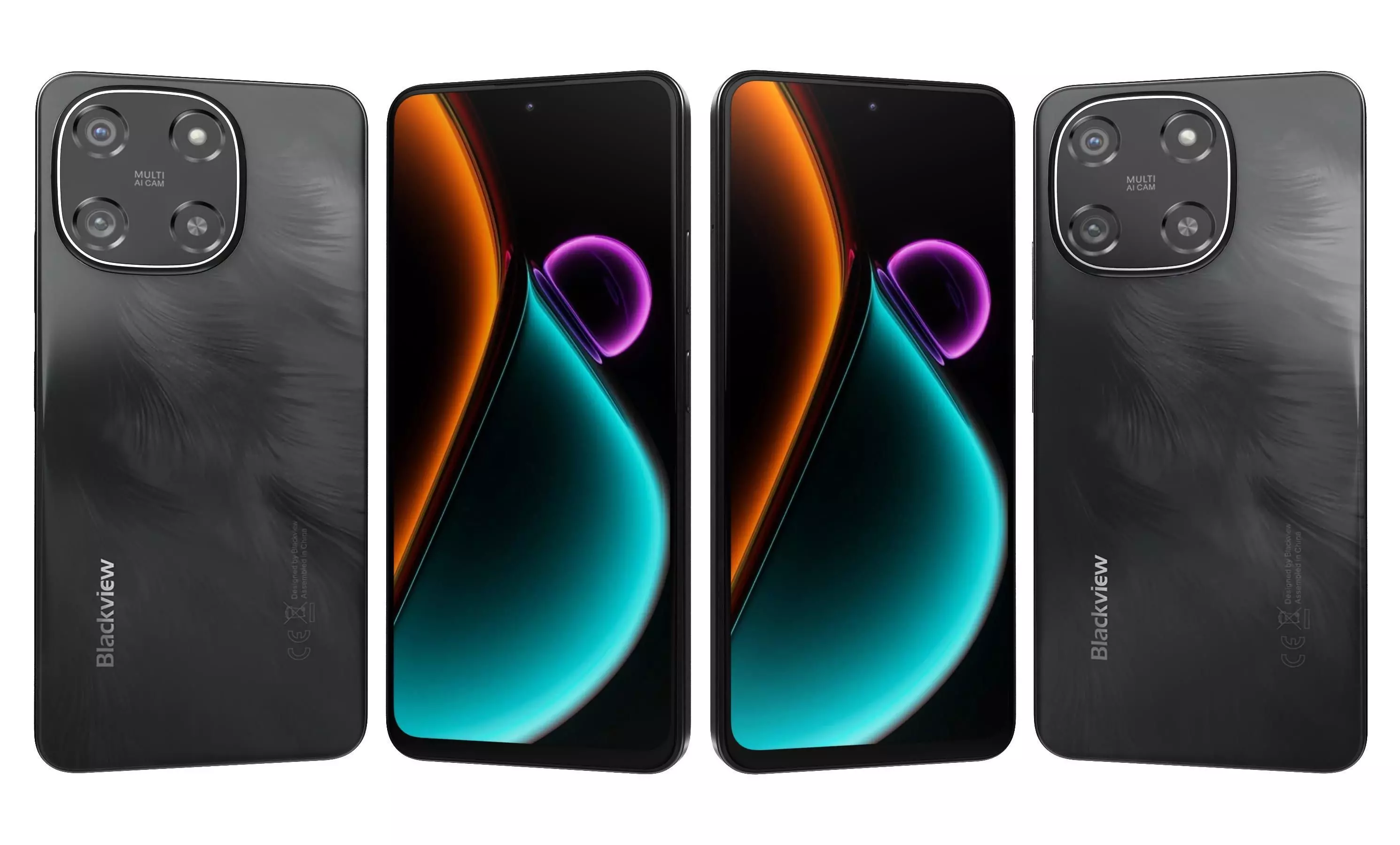 Blackview COLOR 6 All Colors 3D model_4