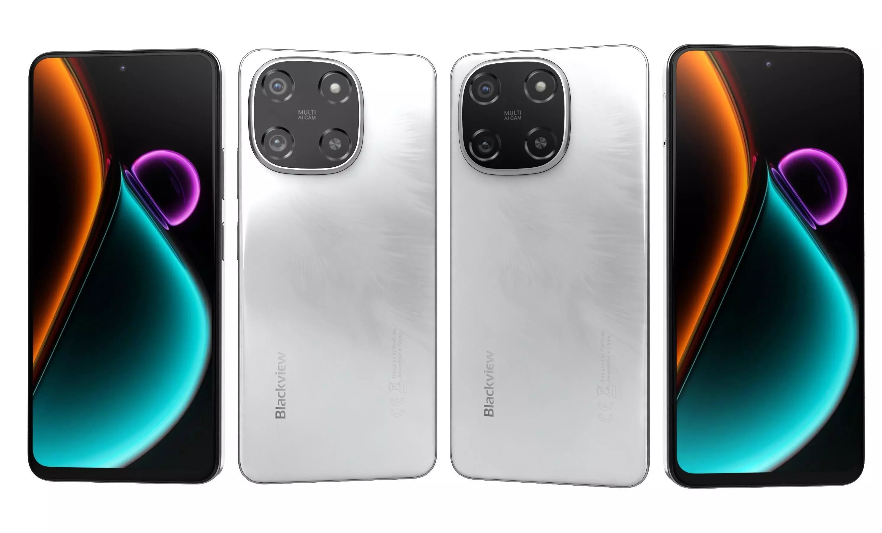 Blackview COLOR 6 All Colors 3D model_9