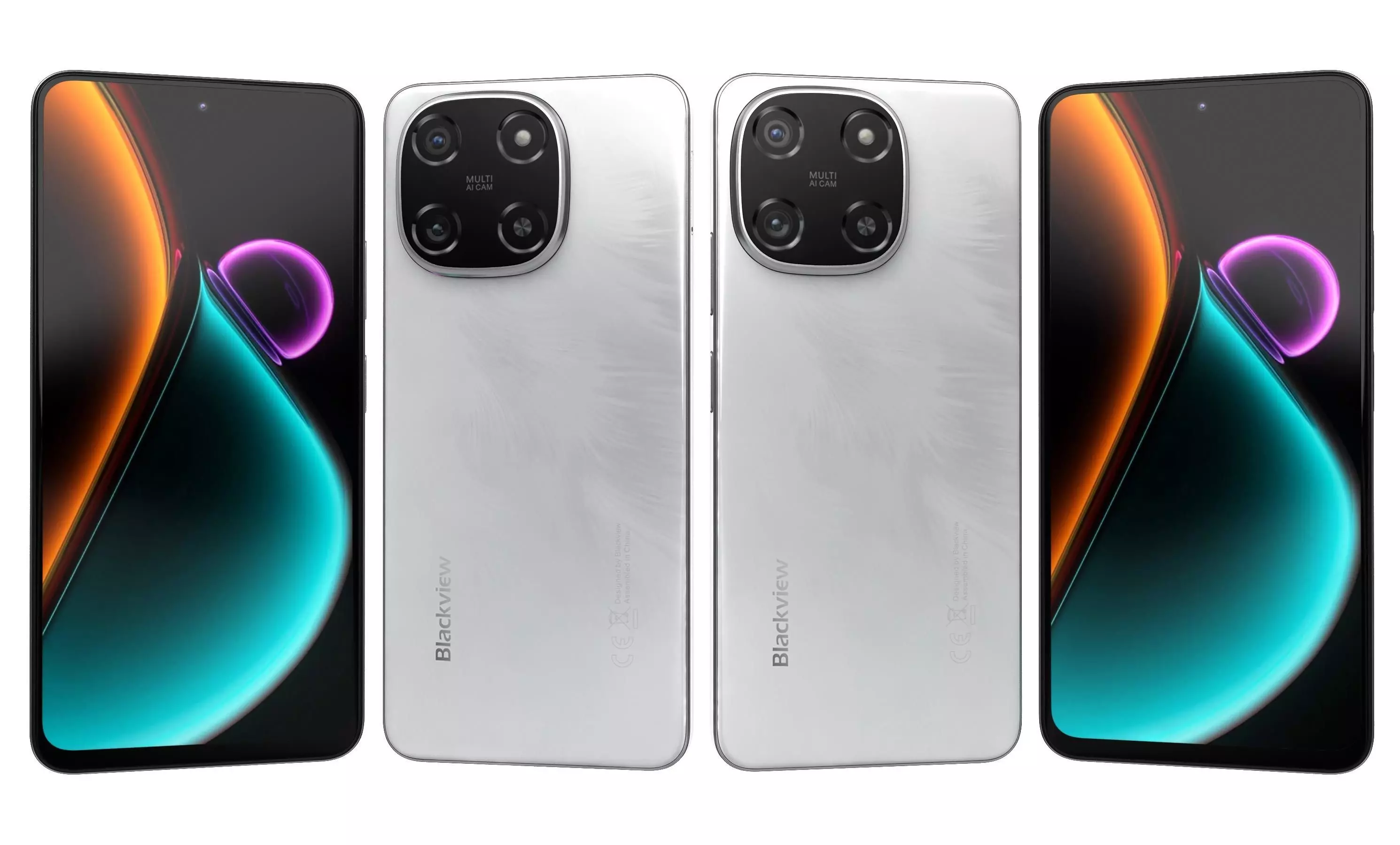 Blackview COLOR 6 All Colors 3D model_2