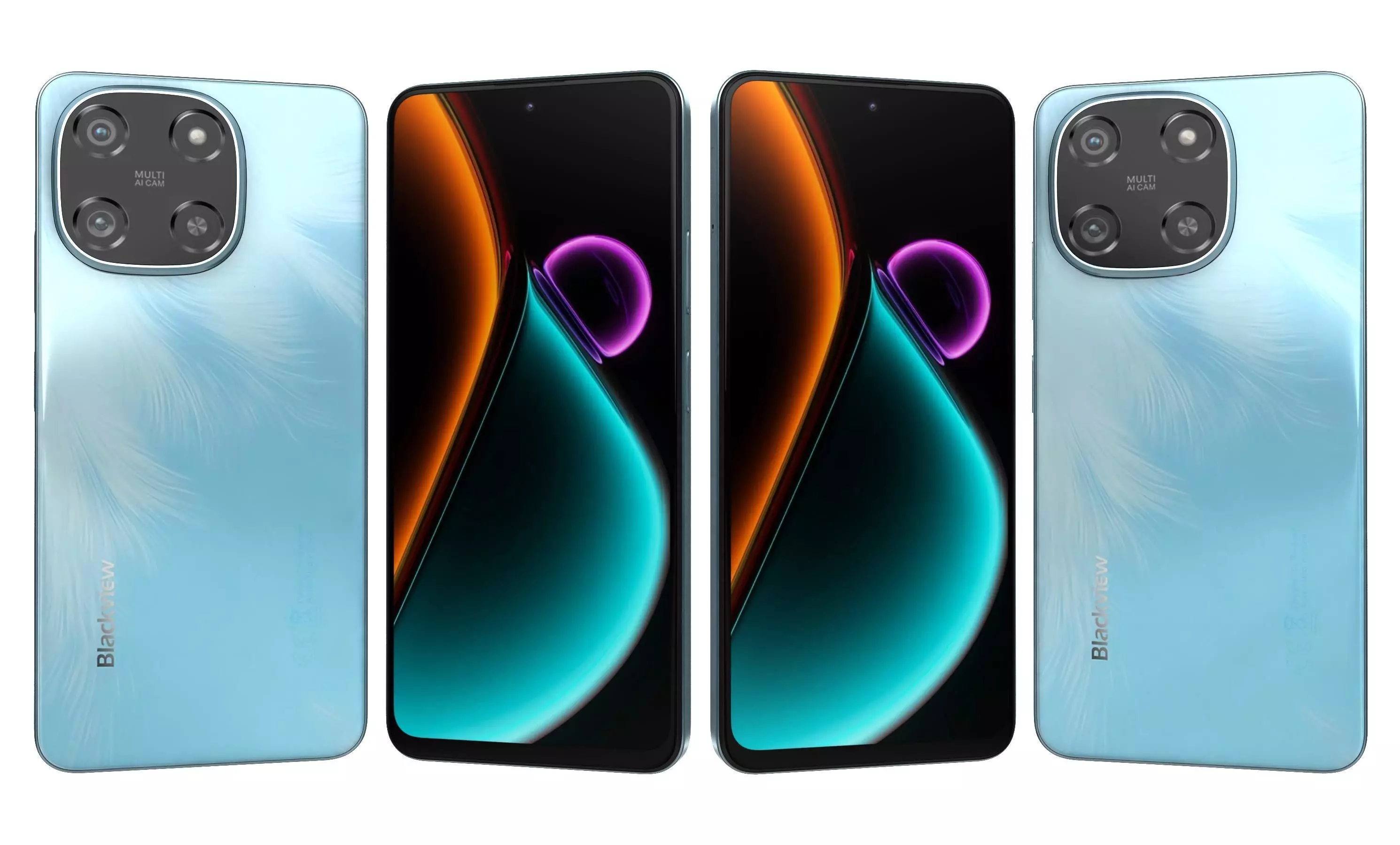 Blackview COLOR 6 All Colors 3D model_25