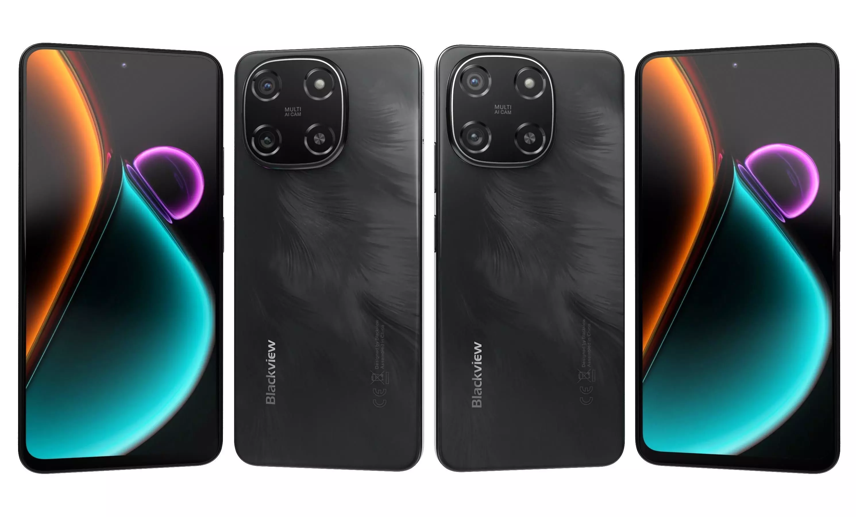 Blackview COLOR 6 All Colors 3D model_3