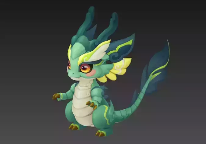 Cartoon version of Xiaolong