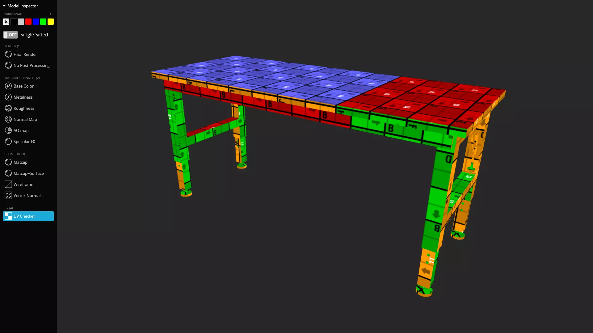 Workshop Table 3D Model - Game-Ready Low-poly 3D model_13
