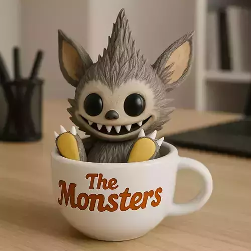 Labubu Office Brew  fant ART 1