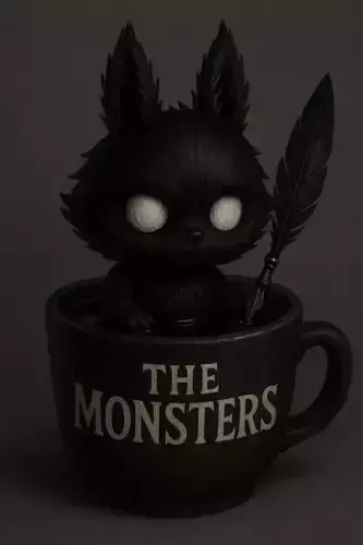 Labubu Ink Brew  fant ART 6