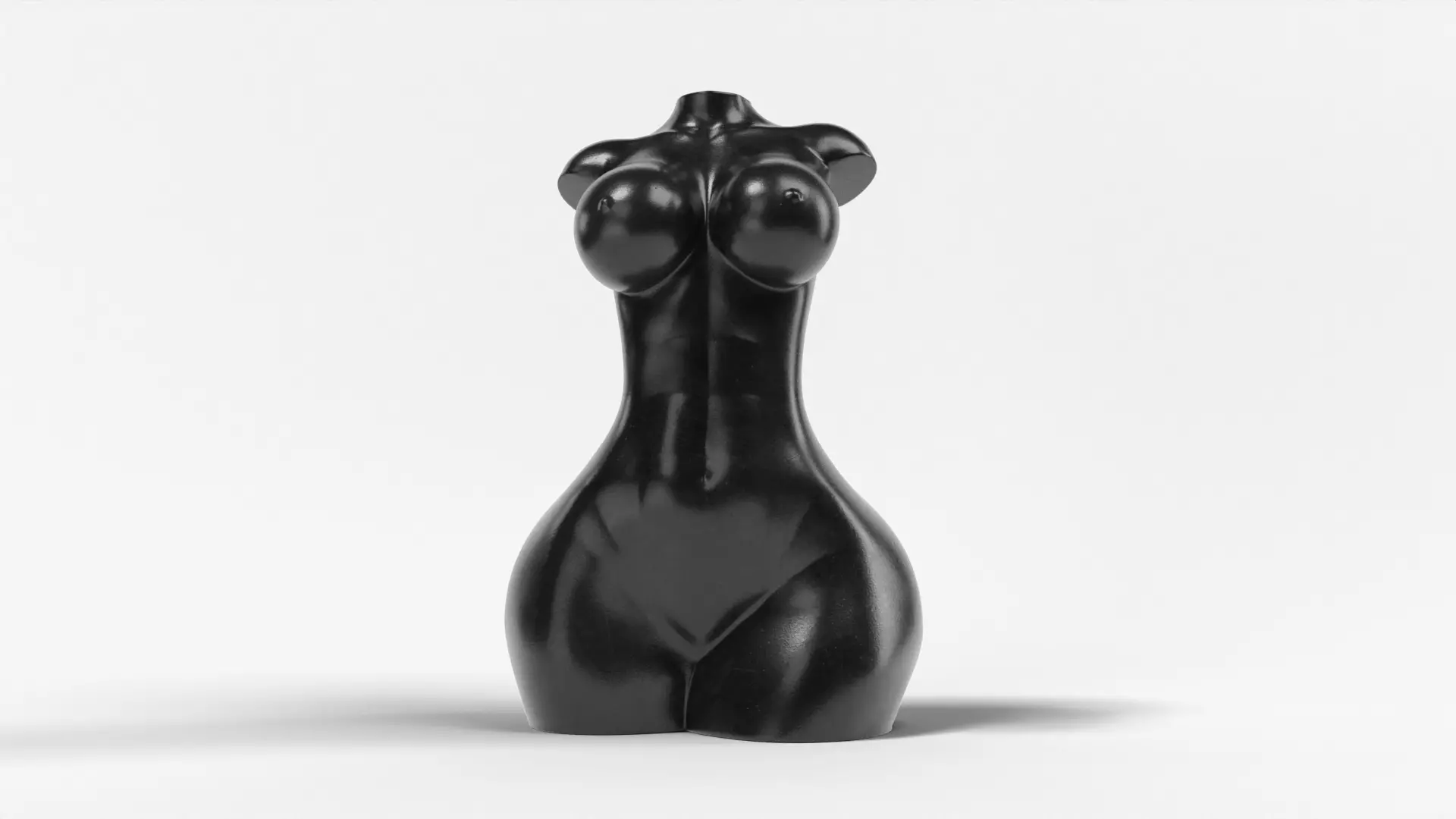Feminine Body Vase 2 3D print model_0
