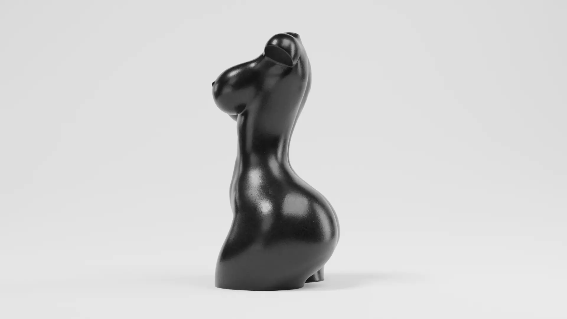 Feminine Body Vase 2 3D print model_5