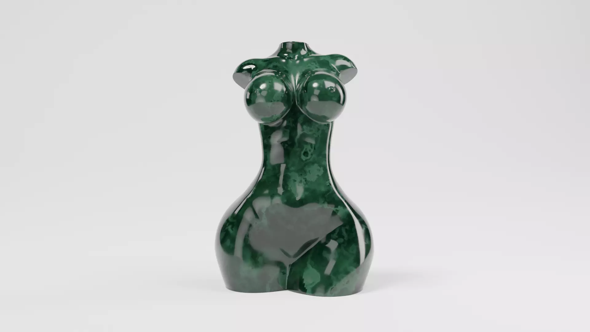 Feminine Body Vase 2 3D print model_3