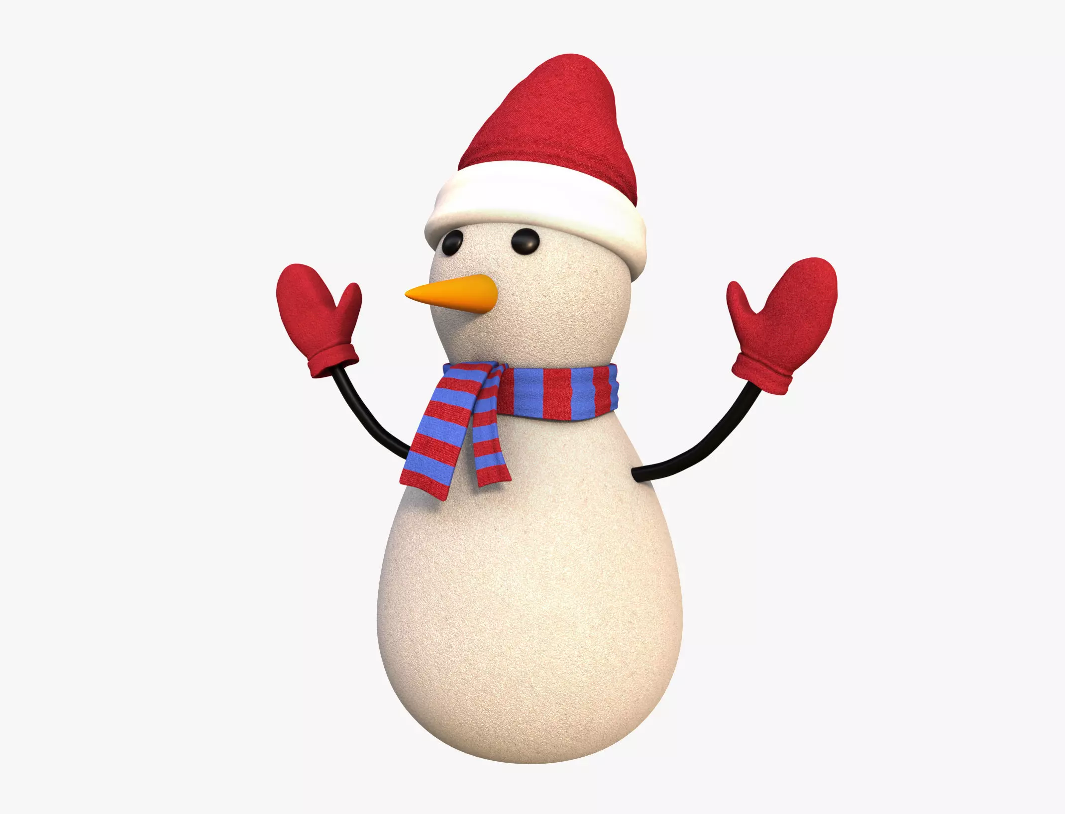 Snowman Free 3D model
