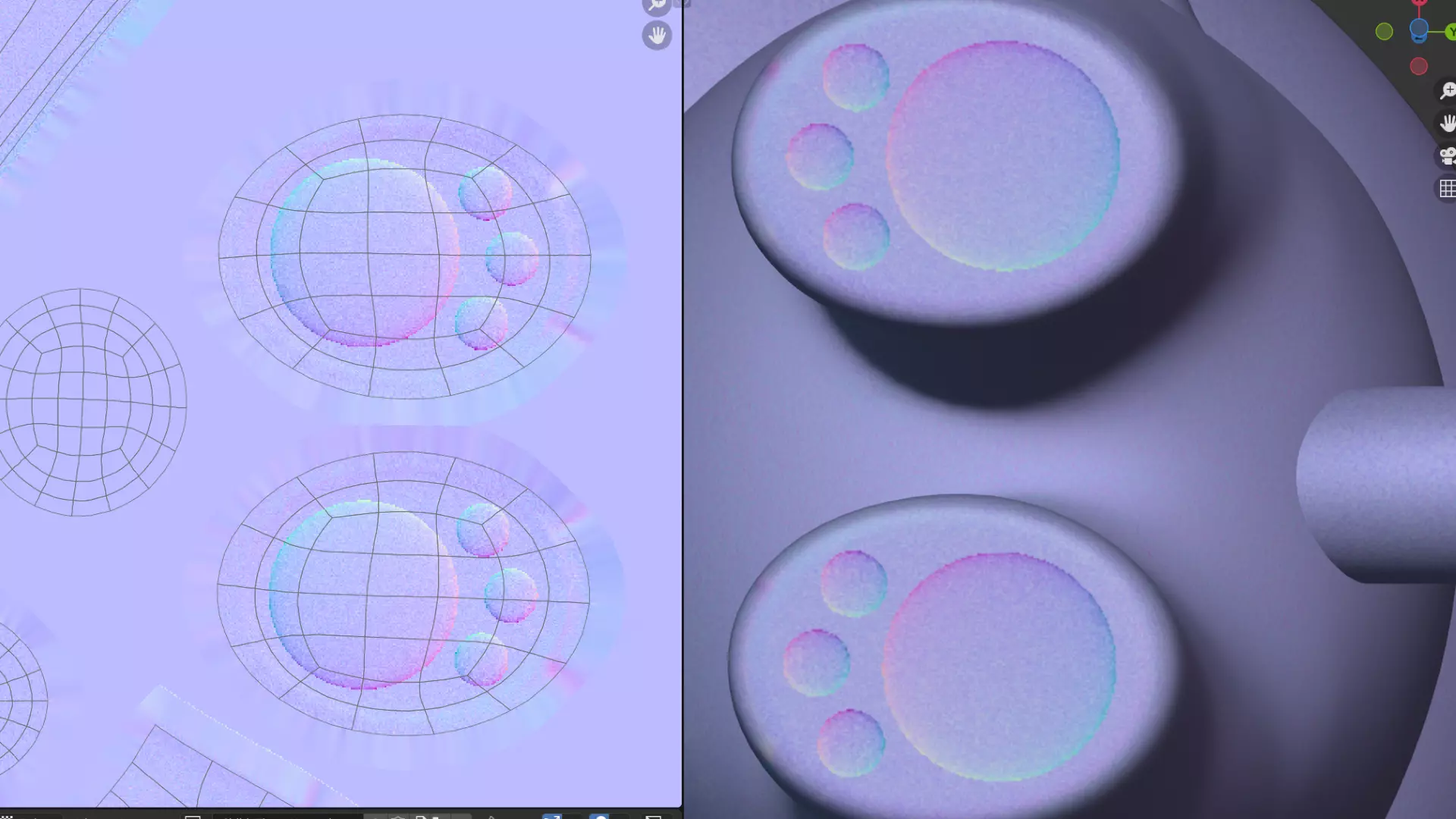 Cartoon Tiger Character Chibi Kawaii Low-poly 3D model_9