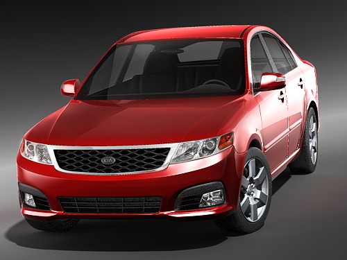 Kia Optima 2009 3D model_1
