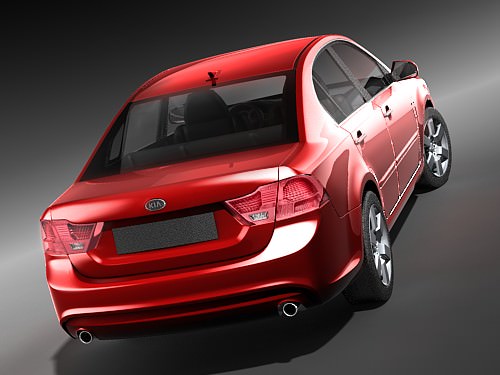 Kia Optima 2009 3D model_5