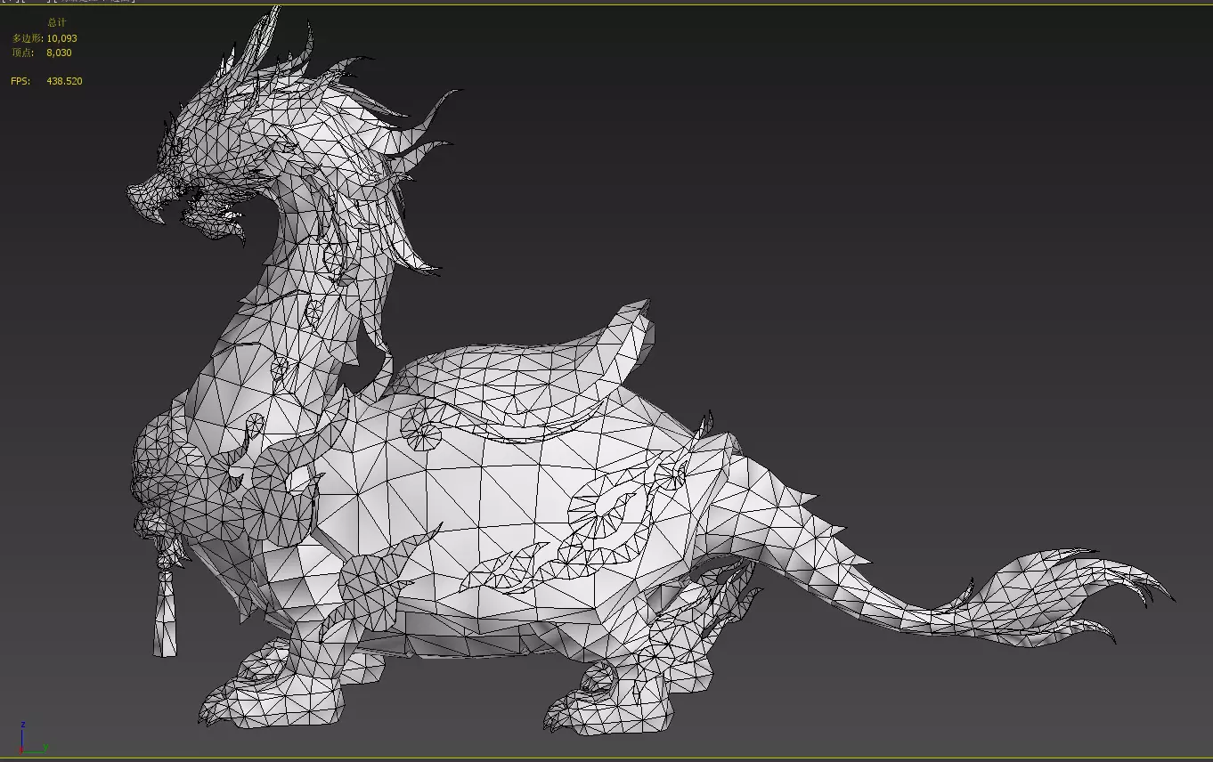 Divine turtle  Xuanwu Low-poly 3D model_23