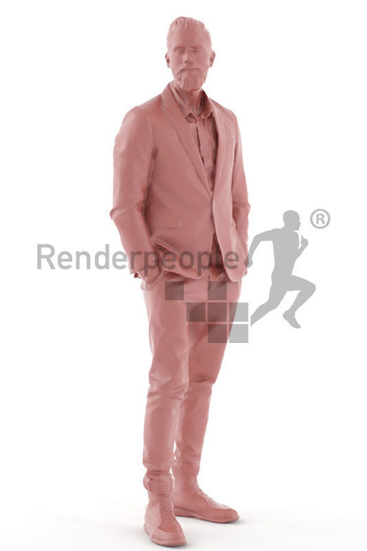 Jacob 0183 Business Man 3D model_2