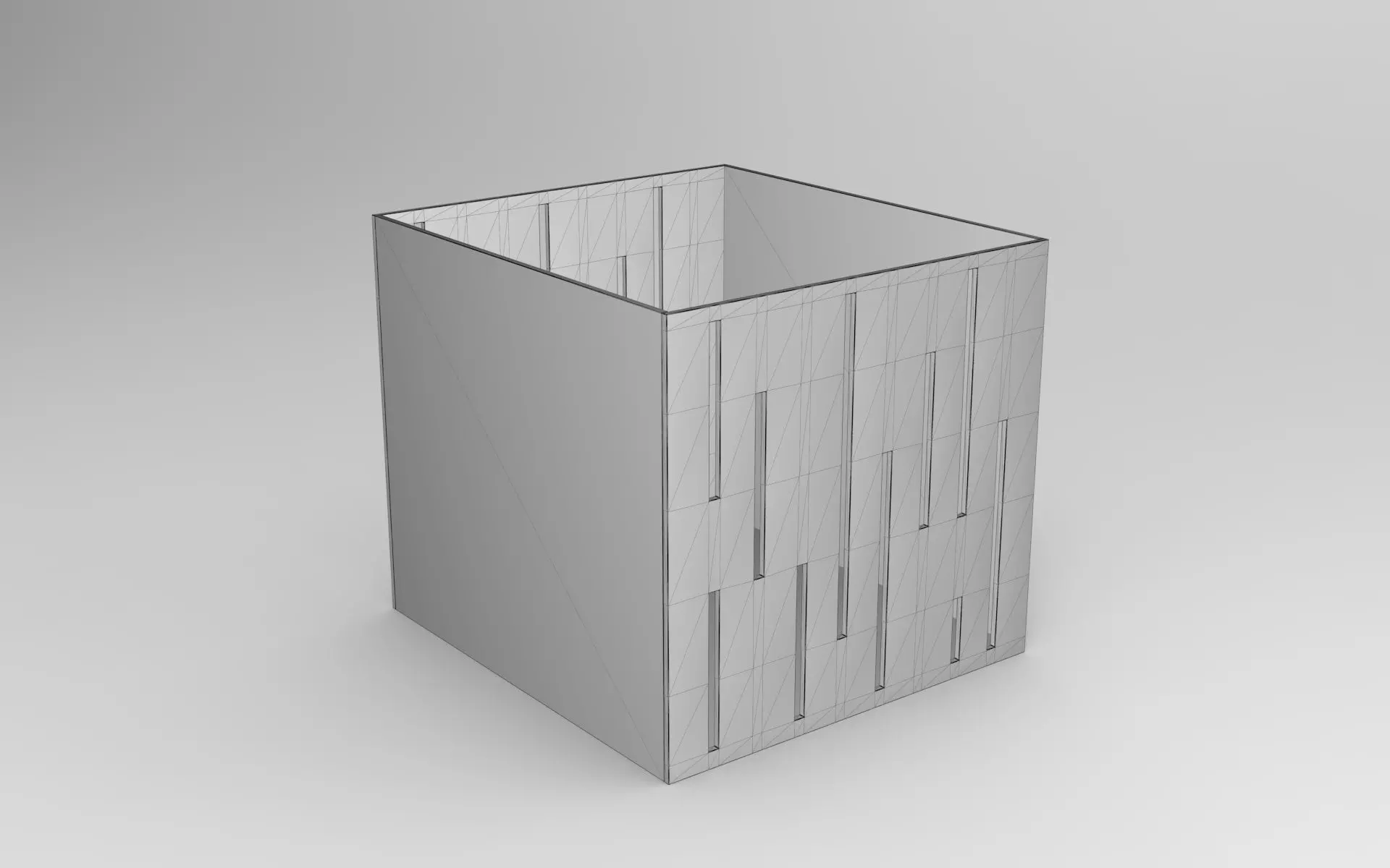 Bes Storage Box Low-poly 3D model_5