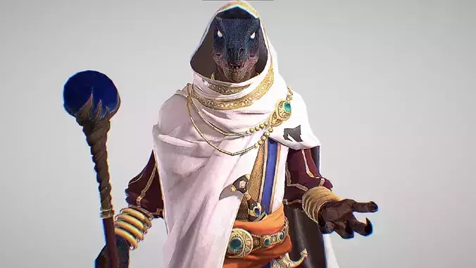 Ferssi - Watcher Of Realms Hero - Included With Animations