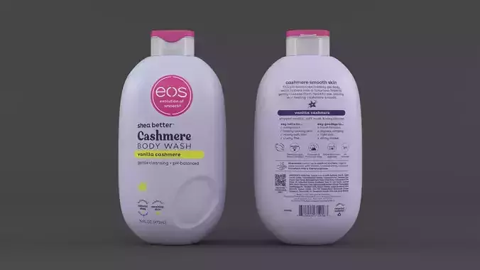 eos Shea Better Cashmere Body Wash 3D model