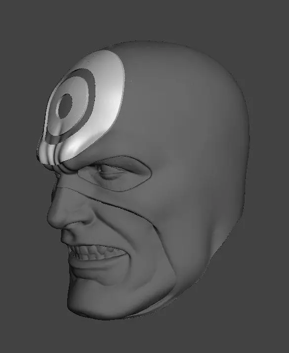 MARVEL BULLEYE FROM DAREDEVIL EXPRESSIONS 3-PACK HEADSCULPT 3D print model_6