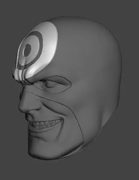 MARVEL BULLEYE FROM DAREDEVIL EXPRESSIONS 3-PACK HEADSCULPT 3D print model_2