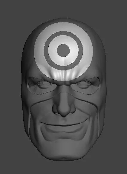 MARVEL BULLEYE FROM DAREDEVIL EXPRESSIONS 3-PACK HEADSCULPT 3D print model_7